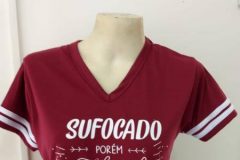 Camiseta manga curta  feminina